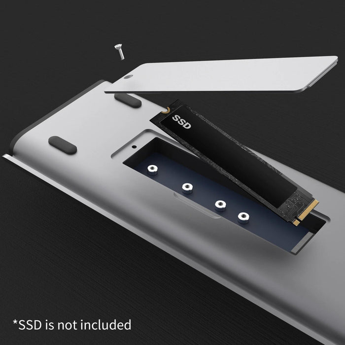 Docking station j5create JCD552, M.2 NVMe, USB-C Gen 2