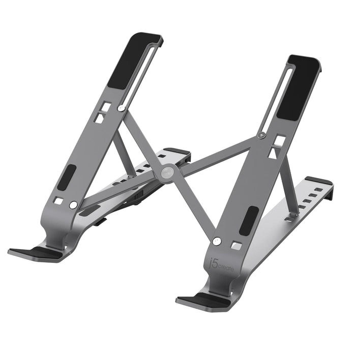 Laptop stand j5create JTS223, 4 port USB-C hub, Aluminum