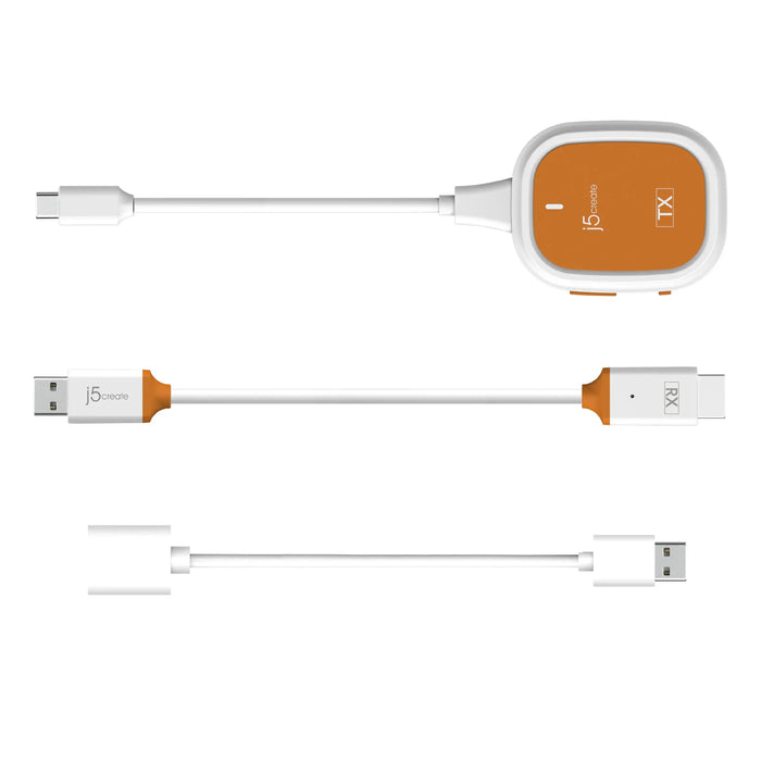 j5 create JVAW61 Screencast Wireless USB-C to HDMI Extender
