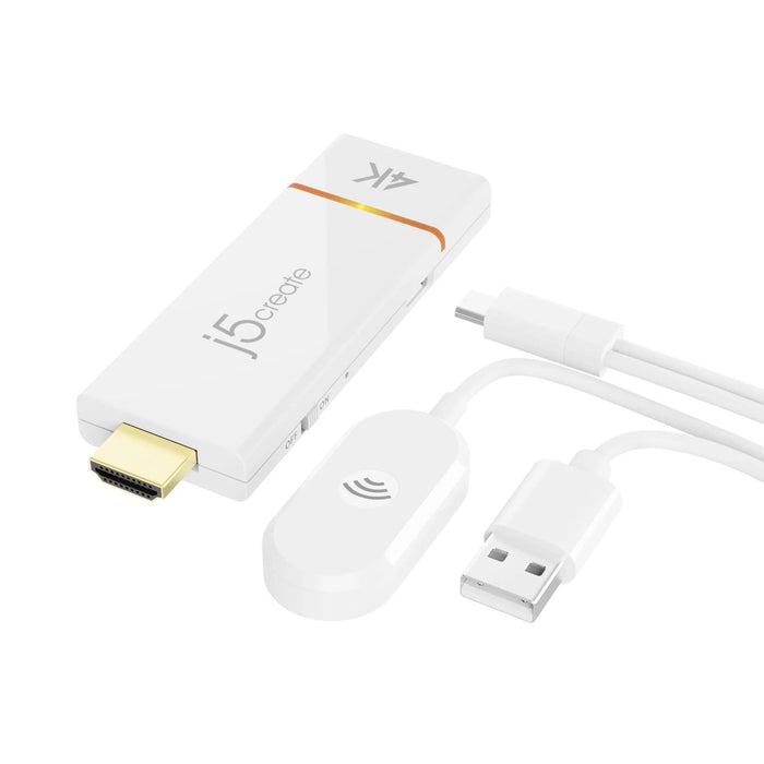 ScreenCast adapter j5create JVAW76, 4K, Wireless, 2.4 GHz, 5 GHz