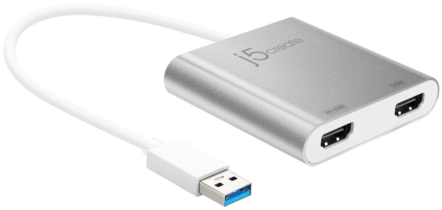 Adapter j5create JUA365, For 2 monitors, USB-C - HDMI