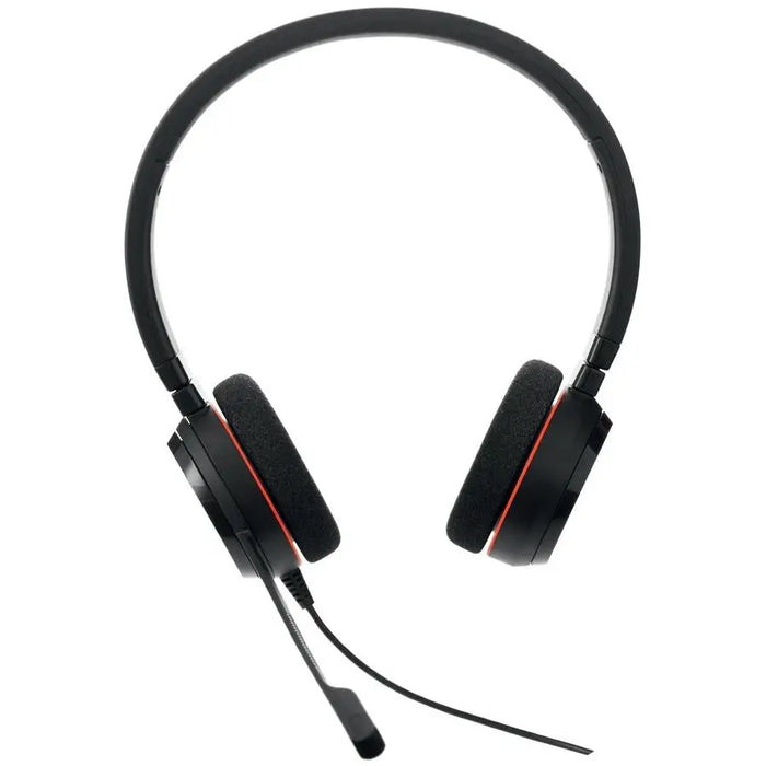 Jabra Evolve 20 Stereo Microsoft Teams Optimized Headset Microphone Black - Слушалки<<<Компютърна