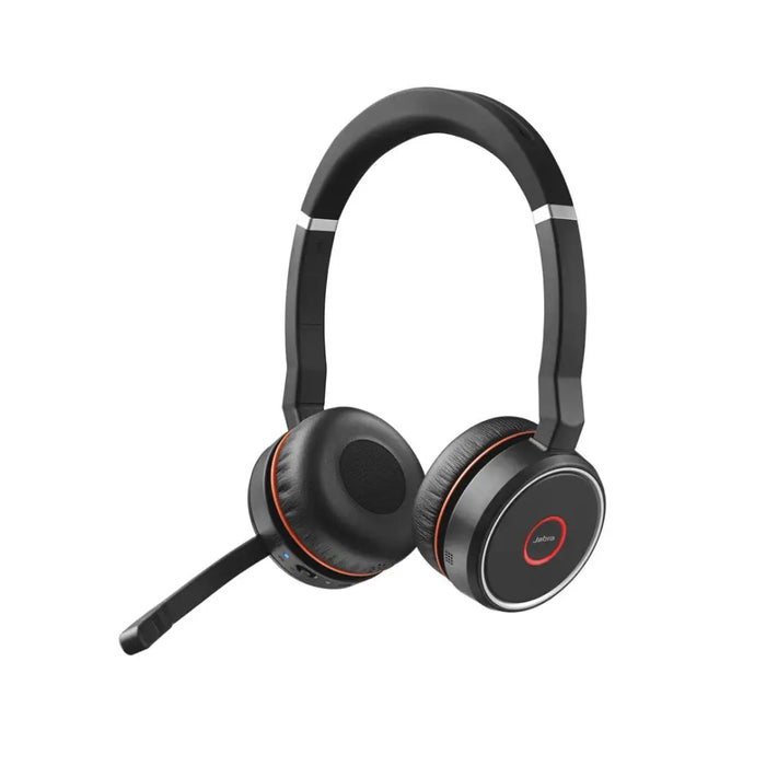 Jabra Evolve 75 SE - UC Stereo with Charging Stand - HeadphonesPER-SLU<<<Input / Output