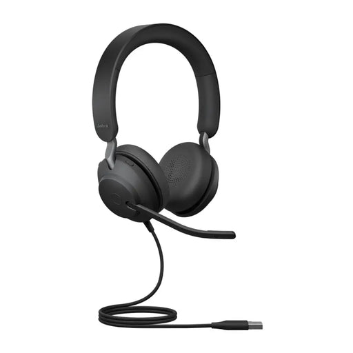 Jabra Evolve2 40 SE Headset Wired Head-band Calls/Music USB Type-A Black - HeadphonesPER-SLU<<<Input / Output