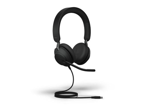 Jabra Evolve2 40 SE USB-C MS Stereo headset with microphone - Слушалки<<<Компютърна