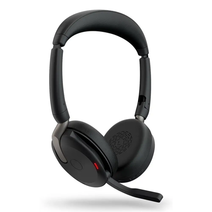 Jabra Evolve2 65 Flex - Link380a UC Stereo (Wireless Charging) - Bluetooth headsetsAKG-SBL<<<GSM