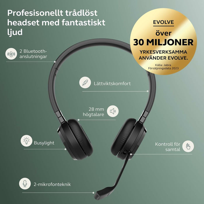 Headphones with Microphone Jabra Black