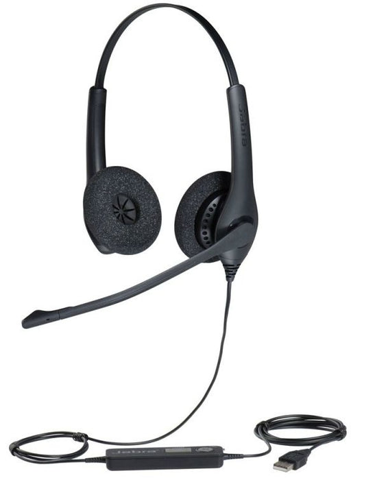 Jabra Biz 1500 Duo headphones, USB