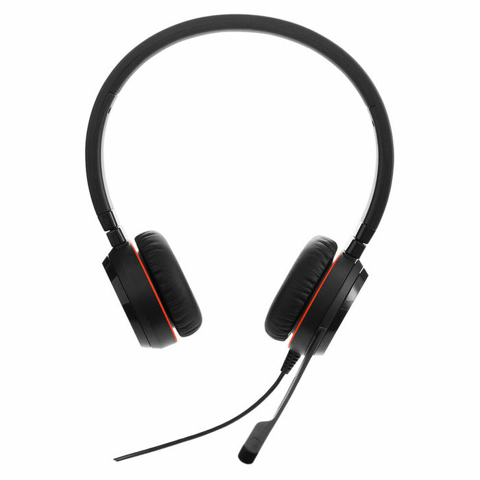 JABRA Evolve 20SE MS stereo Special Edition headset on-ear wired USB Certified for Skype for Business