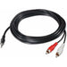 Jack Cable NANOCABLE 10.24.0310 10 m Male Plug RCA x 2 - Електроника Телевизори<<<Компютри|