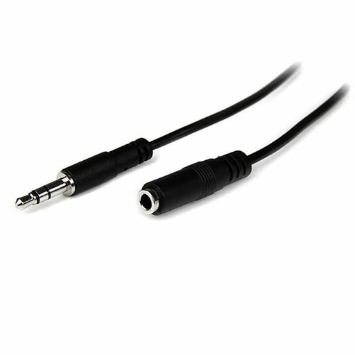 Jack Extension Cable (3.5 mm) Startech MU2MMFS (2 m) Black - Електроника Телевизори<<<Компютри|