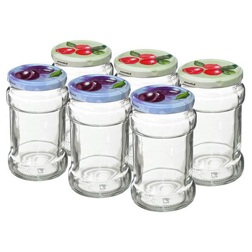 JAR 300 ML 6PCS + CAP LEROY - Буркани и продукти за консервиране<<<Домашни потреби<<<Кухня<<<Praktiker