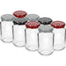 JAR WITH CAP 190 ML STACK 8 PCS LEROY - Буркани и продукти за консервиране<<<Домашни потреби<<<Кухня<<<Praktiker