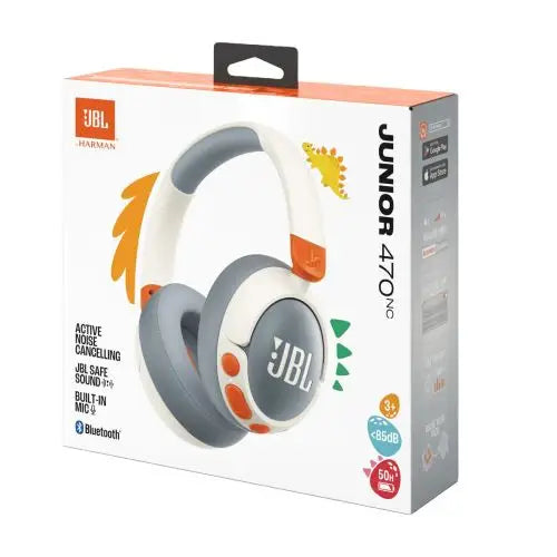 JBL JR470NC Bluetooth Wireless On-Ear Headphones for Kids White EU - Audio<<<Основна<<<DunaXML