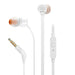 JBL T110 Wired In-Ear Headphones Mini Jack 3.5mm - White - Headphones and speakers<<<HurtelXML&&&Слушалки