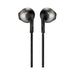 JBL T205 Wired In-Ear Headphones Mini Jack 3.5mm - Black - Headphones