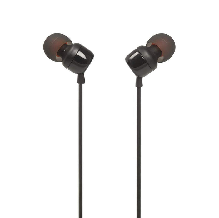 JBL Tune 110 in-ear headphones with 3.5mm mini jack and remote control - black - Headphones