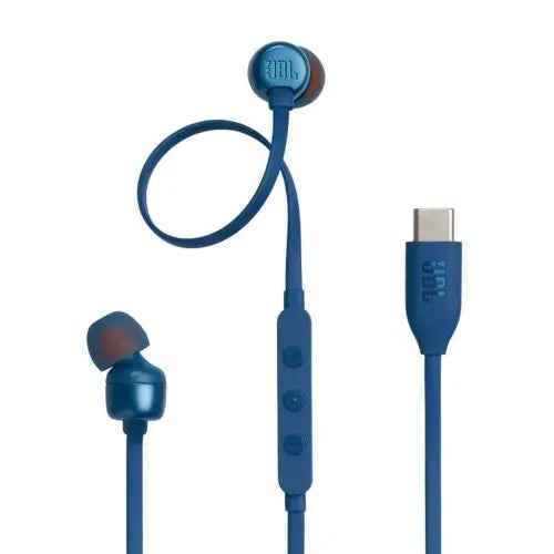 JBL Tune 310C Pure Bass In-Ear Headphones (Type-C) Blue EU - Audio<<<Основна<<<DunaXML&&&Електроника Периферни и