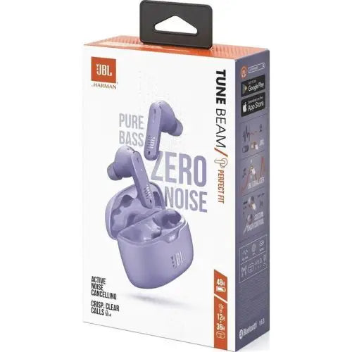 JBL Tune Beam TWS Bluetooth Wireless In-Ear Earbuds Purple EU - Audio<<<Основна<<<DunaXML