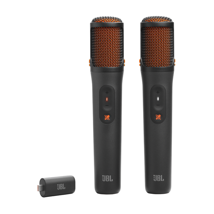 JBL EasySing Mics wireless microphones, up to 30 meters, up to 10 hours of use
