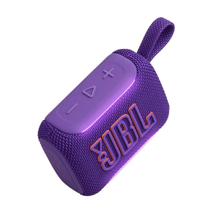 Bluetooth speaker JBL GO 5 Purple 4.8 W, battery life up to 8 hours, USB TYPE-C charger