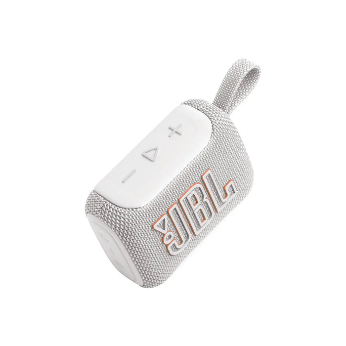 Bluetooth speaker JBL GO 5 White 4.8 W, battery up to 8 hours, USB TYPE-C charger