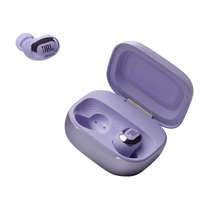 Bluetooth headphones-plugs JBL Live Buds 3 - Purple