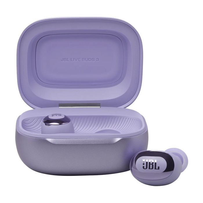 Bluetooth headphones-plugs JBL Live Buds 3 - Purple