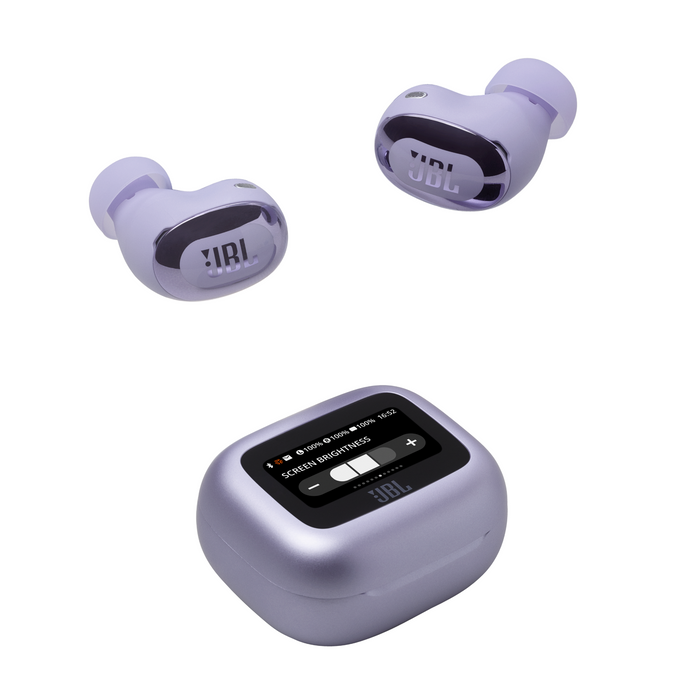 Bluetooth headphones-plugs JBL Live Buds 3 - Purple