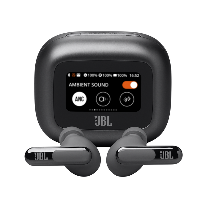 Bluetooth headphones-plugs JBL Live Beam 3 - Black