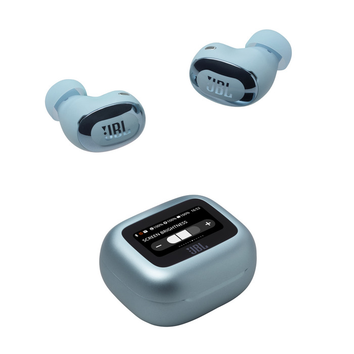 Bluetooth headphones-plugs JBL Live Buds 3 - Blue