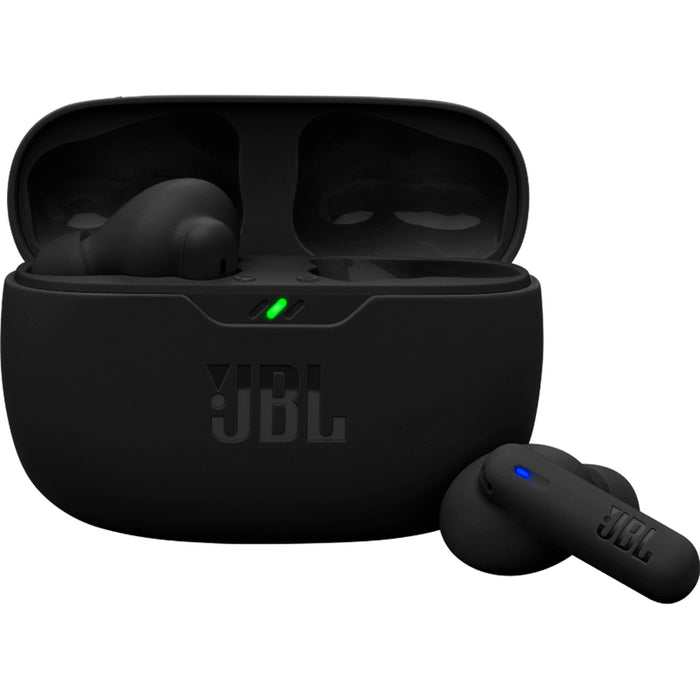 True wireless headphones JBL WAVE BEAM 2 WIRELESS CONNECTION, BLACK