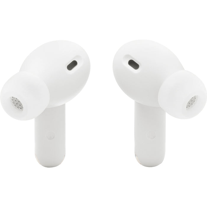 True wireless headphones JBL WAVE BEAM 2 WIRELESS CONNECTION, WHITE