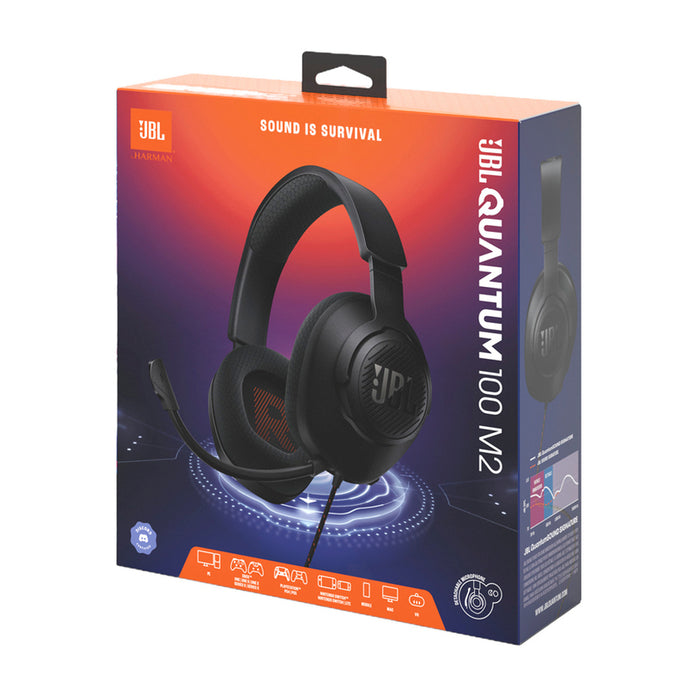 Gaming headphones JBL Quantum 100M2 Black