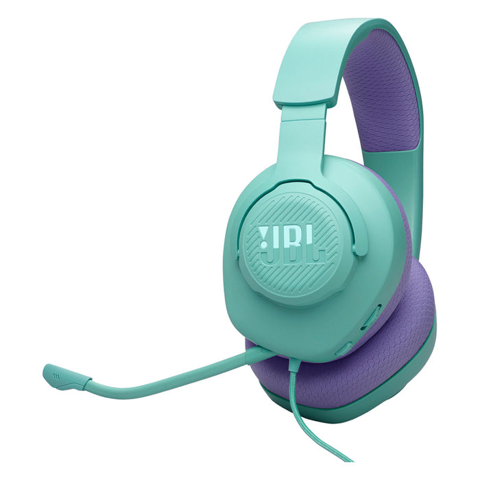 Gaming headphones JBL Quantum 100M2 Cyan