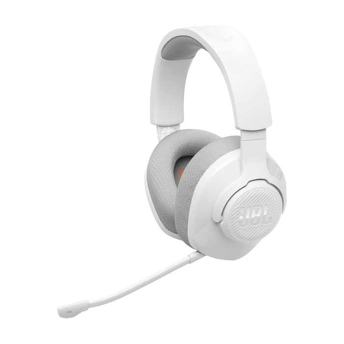 JBL Quantum 360 White Wireless Gaming Headphones with Microphone