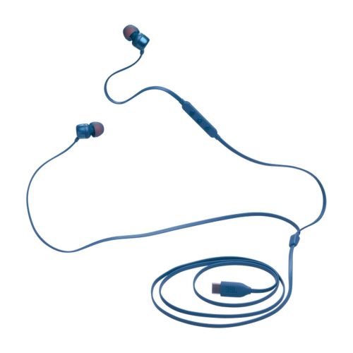 JBL Tune 310C Pure Bass In-Ear Headphones, (Type-C), Blue EU