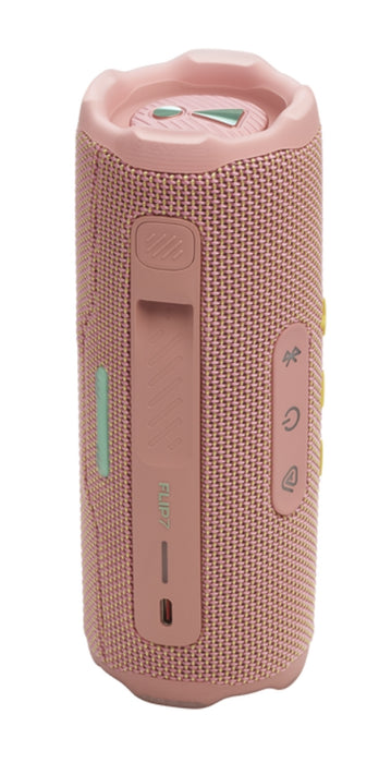 JBL FLIP7 PINK Portable waterproof and drop-proof speaker