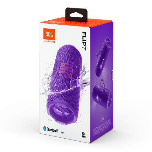 JBL Flip 7 Bluetooth Wireless Speaker Purple EU