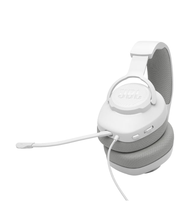 JBL QUANTUM 360 WHT Wireless over-ear gaming headset with surround sound and detachable mic