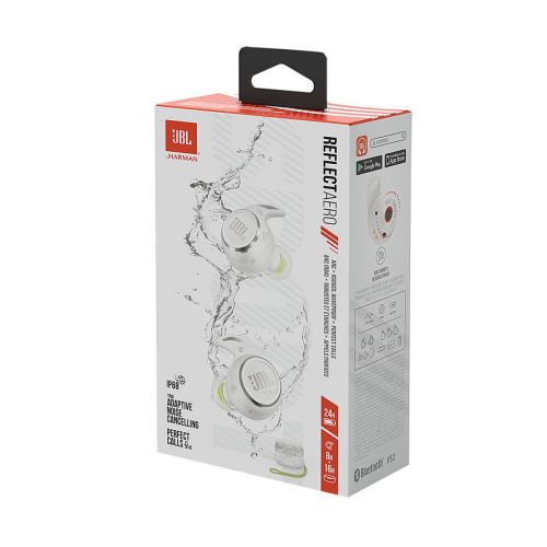 JBL Sports Headphones - Reflect Aero, TWS, ANC, white