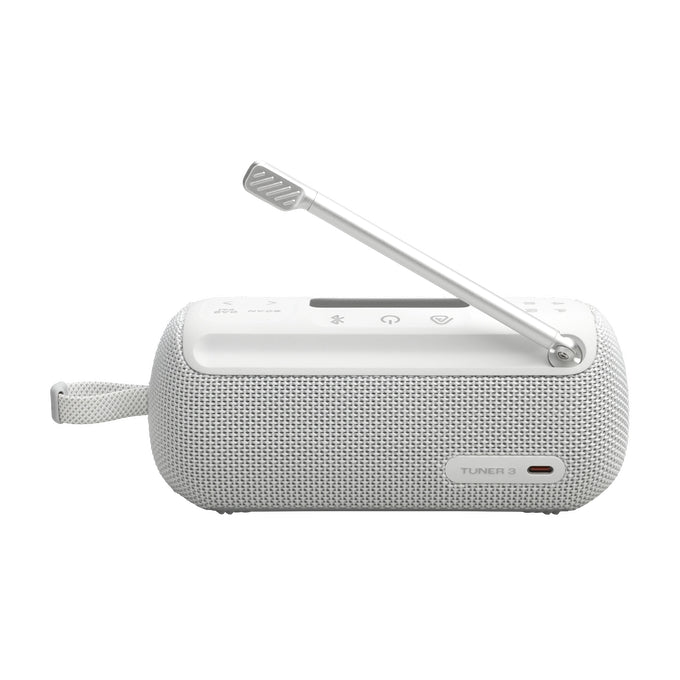 JBL TUNNER3 WHT Portable DAB/DAB+/FM radio with Bluetooth