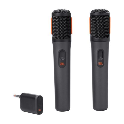JBL PartyBox Wireless Microphone Set (2 Microphones, 1 Receiver) Black EU - ONLY BOX DAMAGE