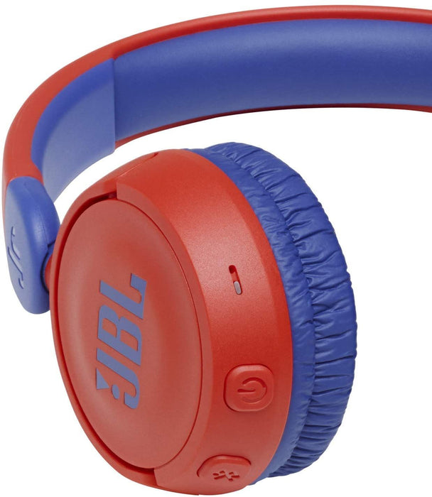 JBL JR310BT Bluetooth Wireless On-Ear Headphones for Kids Red EU