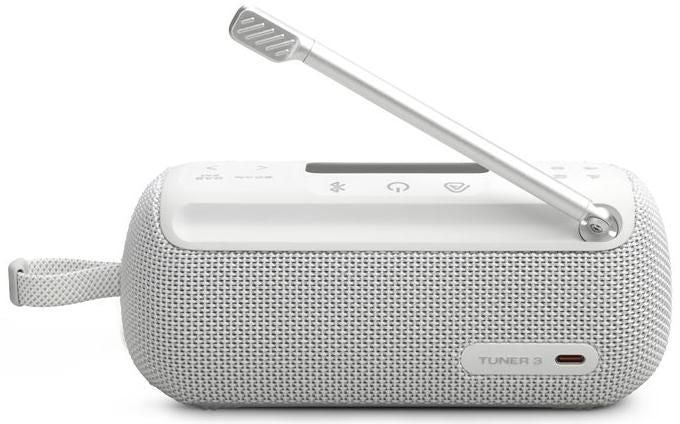 JBL TUNNER3 WHT Portable DAB/DAB+/FM radio with Bluetooth