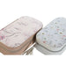 Jewelry box DKD Home Decor Blue Grey Camel Light Pink Polyurethane Mirror 18,5 x 10 x 5 cm (2 Units) - Декорация и