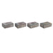 Jewelry box DKD Home Decor Multicolour Stone 15 x 10 x 5 cm (4 Units) - Декорация и Осветление<<<Дом