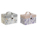 Jewelry box DKD Home Decor White Grey Lilac Light Pink Polyurethane Mirror 17 x 12 x 10 cm (2 Units) - Декорация и