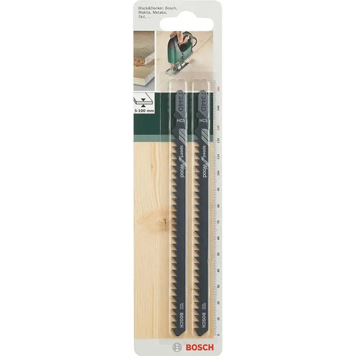 JIG SAW KNIFE 2 PCS. BOSCH T344D - Ножове за прободни триони<<<Консумативи за електроинструменти<<<Инструменти и