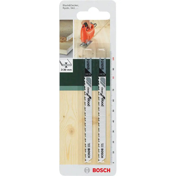JIG SAW KNIFE 2 PCS. BOSCH U101B - Ножове за прободни триони<<<Консумативи за електроинструменти<<<Инструменти и